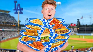 I Ate EVERYTHING At An MLB GAME!