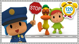 🚦 POCOYO in ENGLISH - Learn road safety rules [ 120 min ] | Full Episodes | CARTOONS for Children