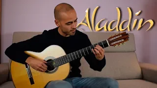 A whole new world - Aladdin - TAB Fingerstyle Guitar Cover