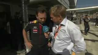 Horner but he's not having the greatest weekend