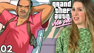 HE'S GONNA GET ME IN TROUBLE... || First time playing GTA: Vice City (definitive edition) || Part 2