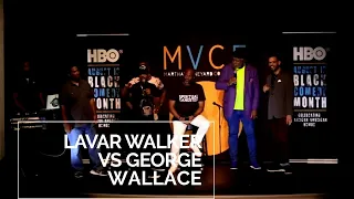 LaVar Walker and George Wallace roast each other