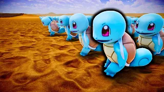 20,000,000 ROMAN GENERALS vs 5,000 SQUIRTLE | Ultimate Epic Battle Simulator 2