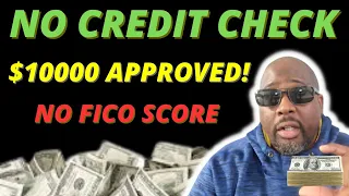 5 Loans Up to $10,000! NO CREDIT CHECK LOANS!  Best Bad Credit Loans No Hard Pull