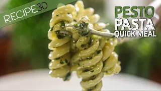 An Exciting and Easy to Make Silky Buttery Pesto Pasta