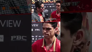 RYAN GARCIA ANGRY AT REPORTER! QUESTIONS ME OVER GERVONTA INTERVIEW!