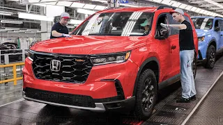 Inside US Best Mega Factory Producing the Brand New Honda Pilot - Production Line