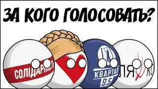 За кого голосовать ( Countryballs )