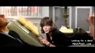 feet scene compilation - Natalie Wood in Penelope (1966)