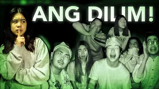 Last to Leave the DARK ROOM Wins! (Walang Makita!) | Ranz and Niana