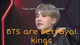 The b in BTS stands for betrayal||BTS betraying each other|Games that almost ended their friendship