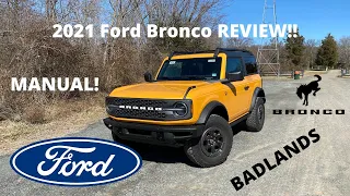 2021 Ford Bronco BADLANDS - REVIEW and DRIVE! Is The 2 Door BETTER than the 4 Door?