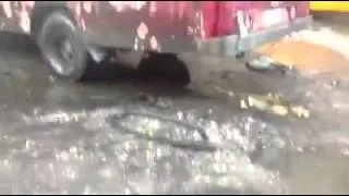 Сирия - Дамаск - Взрыв в районе Аль-Тадамон