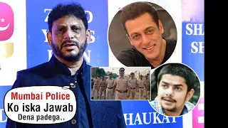 Waris Pathan Reaction On Salman Khan House Firing,Lawrence Bishnoi Brother Anmol Bishnoi Did It