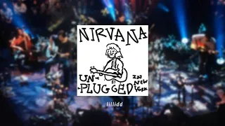 Nirvana - Jesus Doesn't Want Me For A Sunbeam (Live On MTV Unplugged, 1993)