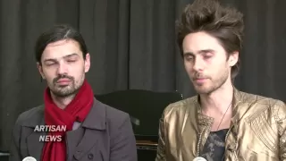 30 SECONDS TO MARS GIVE AN UPDATE ON ARTIFACT DOCUMENTARY