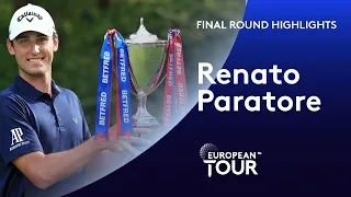 Renato Paratore wins the 2020 Betfred British Masters | Final Round Winning Highlights