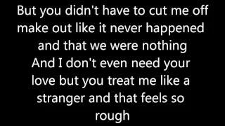 Somebody That I Used to Know- Gotye ft. Kimbra (Lyrics)