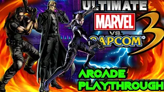 (Requested) Ultimate Marvel VS. Capcom 3 Arcade Playthrough Wesker (& The Resident Evil Team)