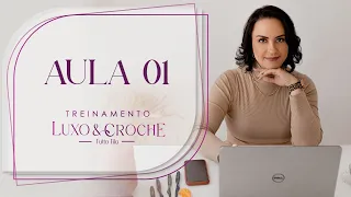 AULA 01 - APRENDA O SEGREDO PARA ATRAIR E FAZER BOLSAS EM CROCHÊ PERFEITAS!