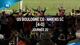 J20 : US Boulogne CO - Amiens SC (4-0), le résumé