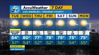 SoCal continues warming trend as temperatures climb | ABC7