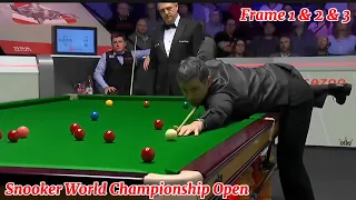 Snooker World Championship Open Ronnie O’Sullivan VS Ryan Day ( Frame 1 & 2 & 3 )
