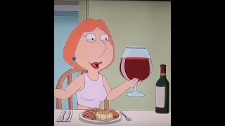 Hot Grandma Lois and her huge wine glass! Family Guy S22E1 #shorts #comedy