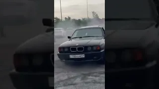 Бернаут BMW E34 | #e34 #bmw# burnout