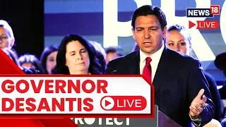 Ron Desantis LIVE | Florida Gov Ron DeSantis Briefs Media In Tallahassee | Desantis Vs Trump News