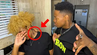 Hickey Prank On Boyfriend! *Gets Heated*