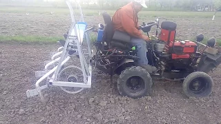 Саморобна сівалка. Саморобний мінітрактор