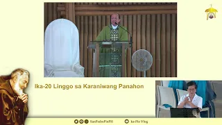 LIVE | August 20, 2023 | 9 a.m. - Ika-20 Linggo sa Karaniwang Panahon