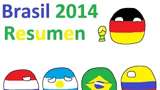 Mundial Brasil 2014 (Countryballs) Parte 2 | Countryballer Gerace