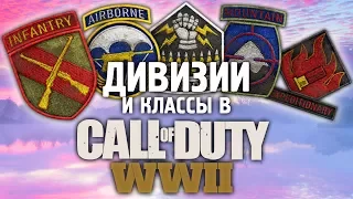 Дивизии в Call of Duty WWII Создание класса.