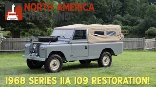 1968 Land Rover Series IIA 109 Full Restoration NAO #049