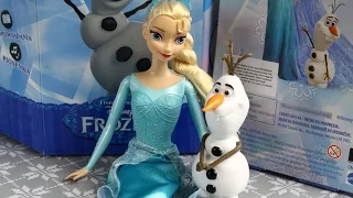 Disney Frozen - Sparkle Princess Elsa and Olaf Doll Gift Set / Искра Принцесса Эльза и Олаф - CMM87