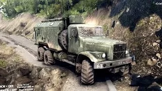 SPINTIRES 2014 - The Hill Map - Kraz Utility Truck Removing the 6th Cloacking