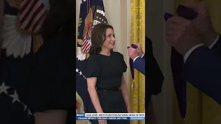 ​Julia Louis-Dreyfus Receives National Medal of Arts from President Biden