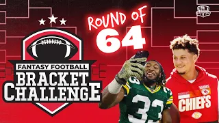 2021 Fantasy Football Advice - Bracket Challenge Round of 64 - Draft Strategy and Rankings