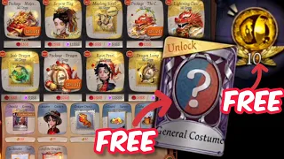 FREE Unlock Card from Event & FREE 10 Essences! LOG IN NOW! NEW CNY S Skins are here Identity V