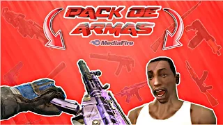 🔥EL MEJOR PACK DE ARMAS PARA GTA SAN ANDREAS ANDROID (descarga del pack en la descripción)🔥