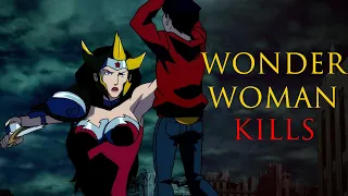 Wonder Woman eliminates a Young Boy out of hatred for All Men