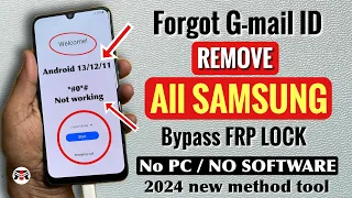 Finally New Method💥Samsung Galaxy Android 13/14 FRP Bypass | No *#0*# - No Adb Enable Fail