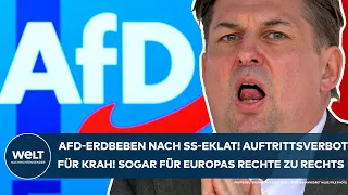 MAXIMILIAN KRAH: Auftrittsverbot! AfD-Erdbeben nach SS-Eklat! Sogar den Rechten in Europa zu rechts!