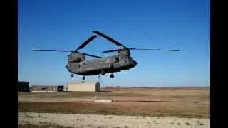 Chinook practice slingload