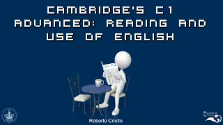 CAMBRIDGE C1: READING AND USE OF ENGLISH