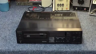 Sony CDP-501ES Compact Disc Player - pt.1 eval & repair