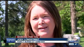 Family wants better upkeep at Shelbyville cemetery