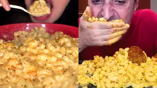 MUKBANGERS and their MAC AND CHEESE!!! from the CLEANEST to the MESSIEST